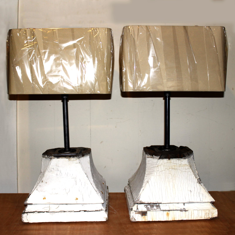 Column Base Lamps