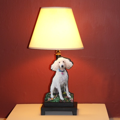 Custom Dog Lamp
