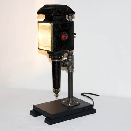 Electrified Antique Carriage Lantern