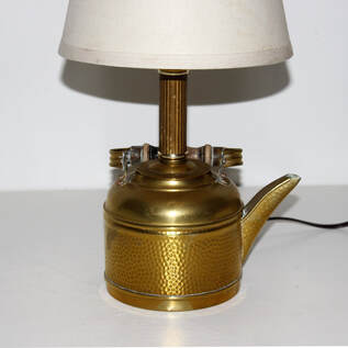 Tea Kettle Lamp, Teapot Lamp