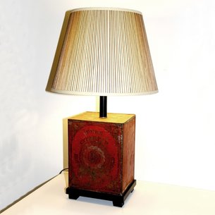 Tin Canister Lamp
