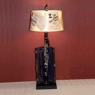 Custom Clarinet Lamp