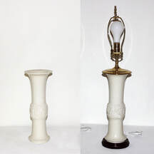 Custom Antique Porcelain Lamps