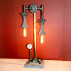 Air Horn Steampunk Table Lamp