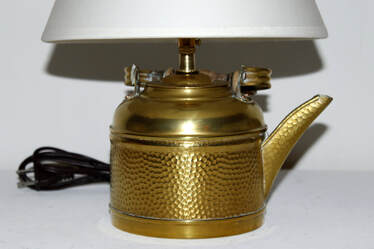 Tea Kettle Lamp